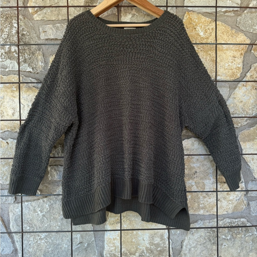 Sage Green Knitted 3xl sweater comfy, comfort , fall , winter